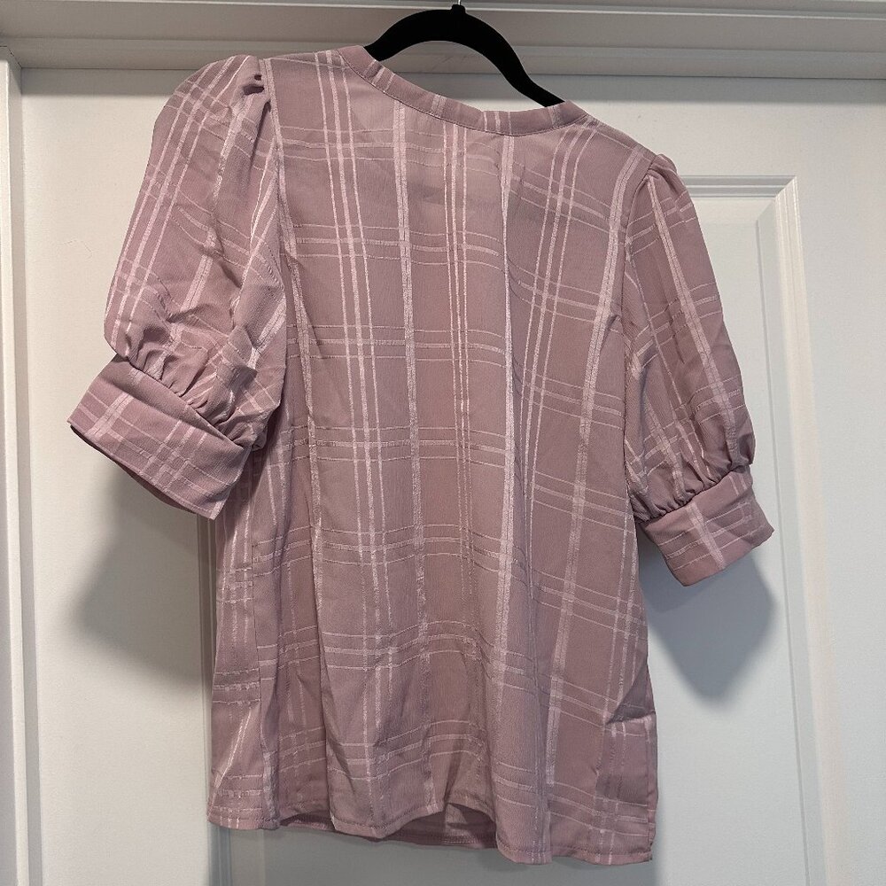 BRAND NEW - Pink work Blouse Size Small